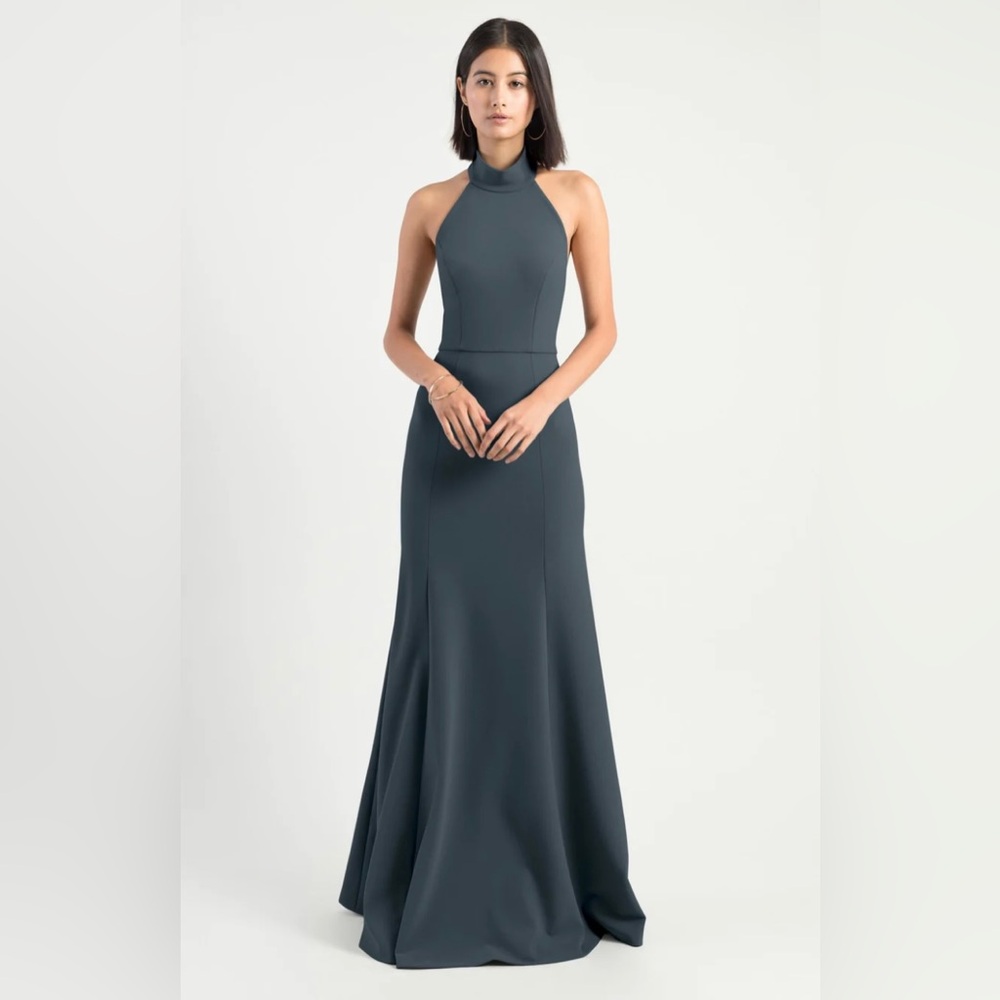 Jenny Yoo Bridesmaid Dress Petra in Storm 10